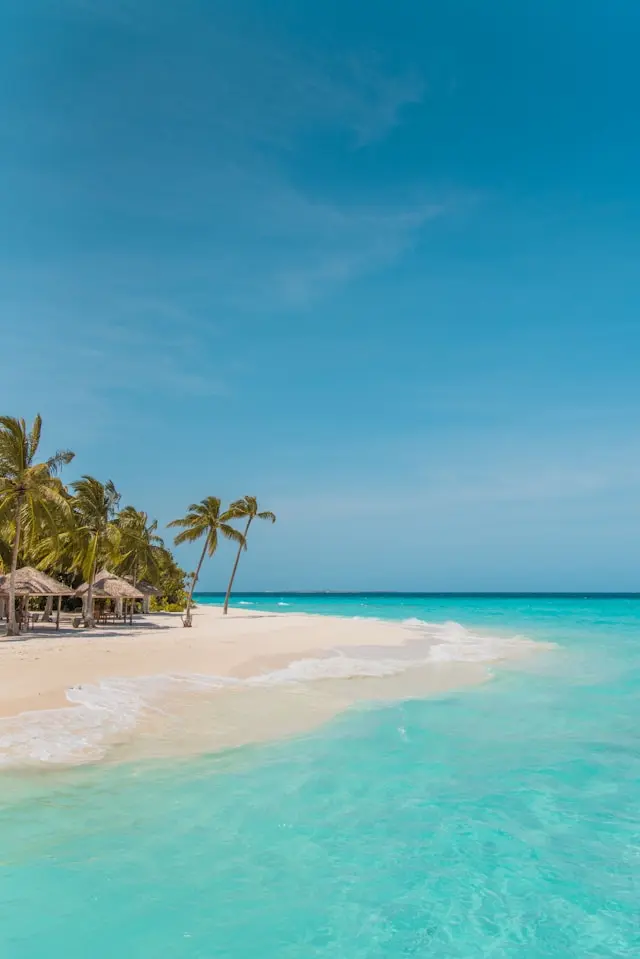 Mountain lake reflection